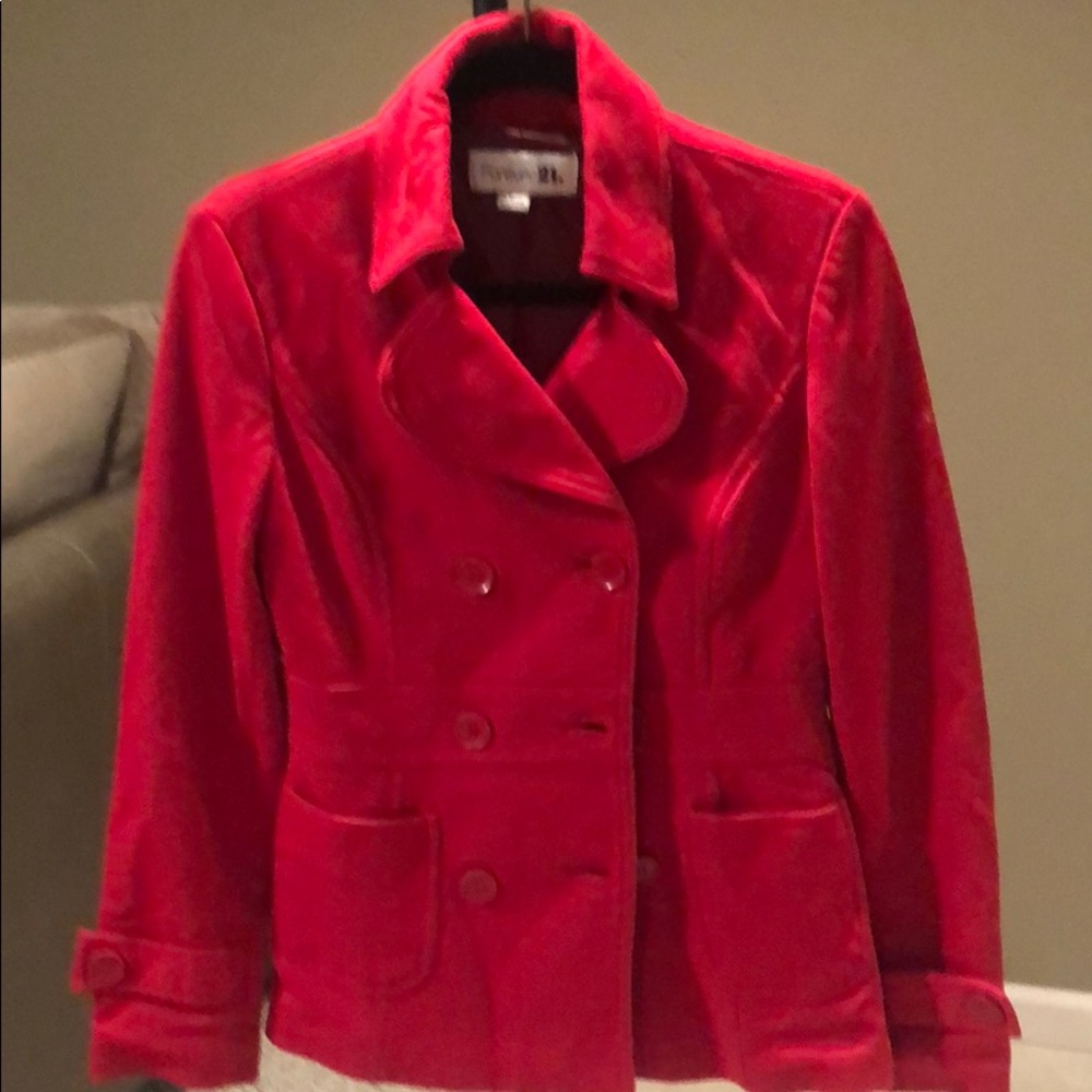 Red Forever 21 Jacket